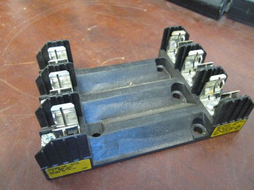 Bussmann Fuse Block R60030-3PR 30A 600V *Lot of 2* Used