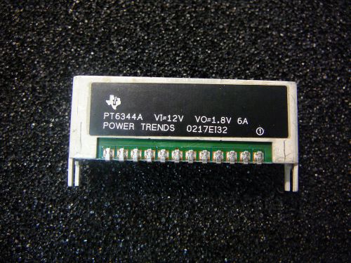 TI PT6344A DC/DC Converter Module 1-Out 1.8V 6A 12-Pin SIP  **NEW** 1/PKG