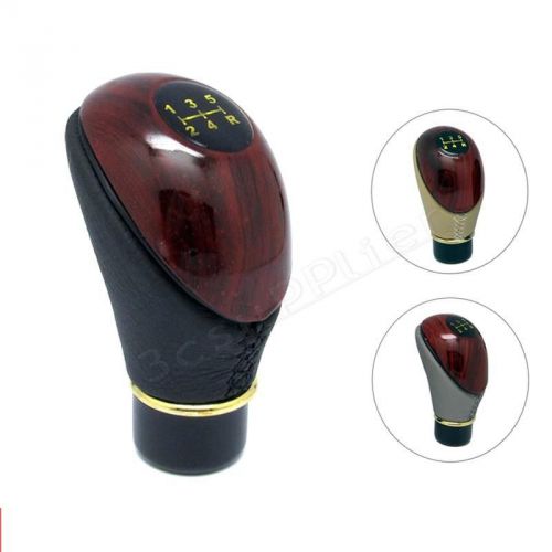 Universal Faux wooden Simulation Paper Manual Transmission Car Shift Knob Cover