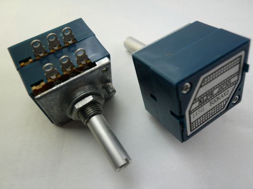 PE 1*ALPS 500K &#039;A&#039; Log Potentiometer Attenuator Stereo New