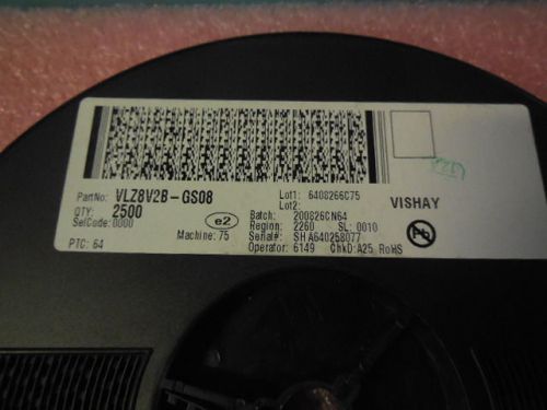 9200 PCS VISHAY VLZ8V2B-GS08