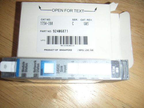 Allen Bradley Module Input  CAT 1734-I88 Ser C