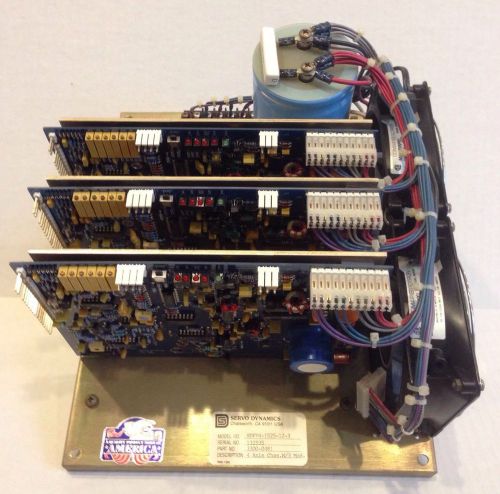 Servo Dynamics 3 Axis Servo Drive Unit SDFP1525-12