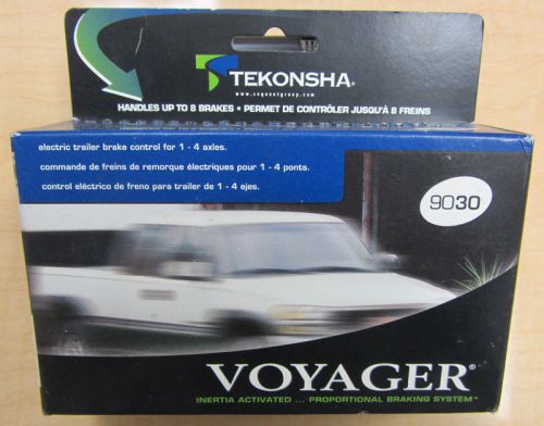 NEW TEKONSHA VOYAGER 9030 ELECTRIC TRAILER BRAKE CONTROL