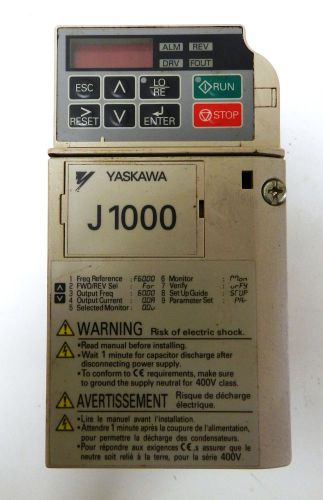 Yaskawa j1000 ac drive cimr-juba0003baa for sale