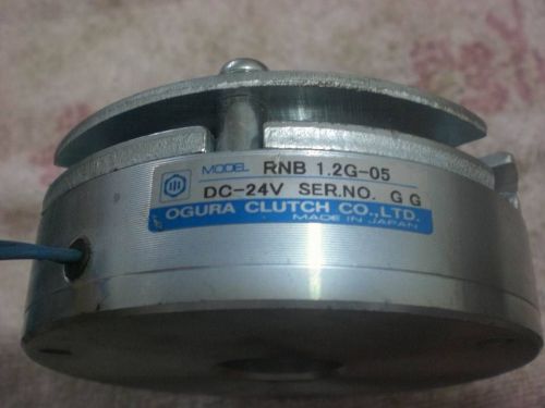 1pcs Used, Work, OGURA CLUTCH RNB 1.2G,DC-24V #E-Ei