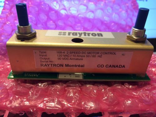 RAYTRON 168-4 2 SPEED DC MOTORCONTROL ~ NEW