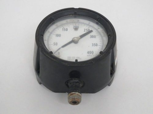 ASHCROFT DURAGAUGE 316-TUBE/SOCKET PRESSURE 0-400KPA 4 IN 1/2 IN GAUGE B299028