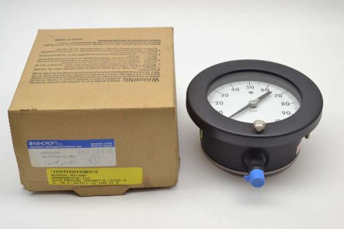 ASHCROFT 45-1377AS-2L 100 DURAGAUGE DIAL 0-100PSI 4-1/2IN PRESSURE GAUGE B396790