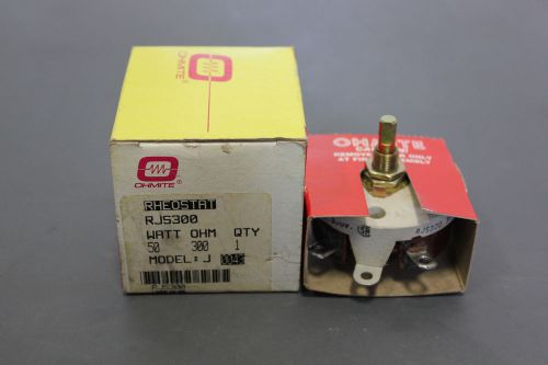 NEW OHMITE RHEOSTAT 300OHM 50W  RJS300 (S10-3-205B)