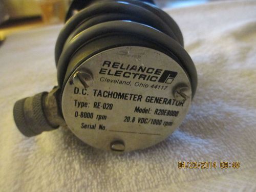 RELIANCE ELECTRIC D.C. TACHOMETER GENERATOR