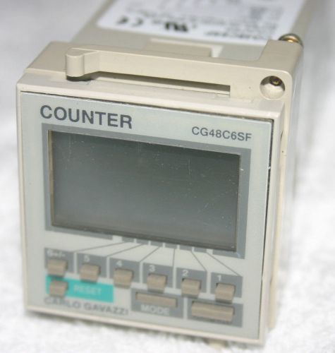 CARLO GAVAZZI CG48C6SF COUNTER *NEVER INSTALLED*