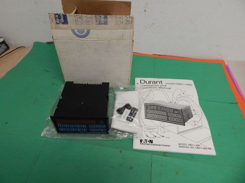 Eaton Corp. Durant Model 5881-1 8 Digit Totalizer 58811-400 58811400