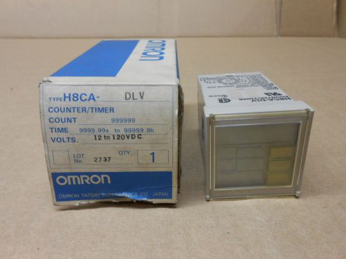 1 nib omron h8ca-dlv h8cadlv counter timer 12 to 120 vdc for sale