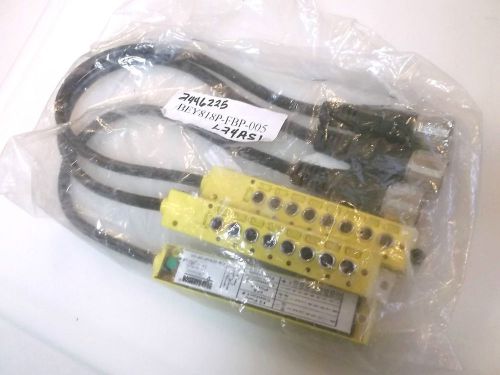 Brad-Harrison Pre-Cabled I/O 8 Station Interface Blocks BEY818P-FBP-005 (3 PCS)