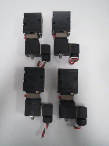 LOT 4 BURKERT 00456991 PNEUMATIC SOLENOID VALVE 120V 2W 1/4IN 115PSI B205502