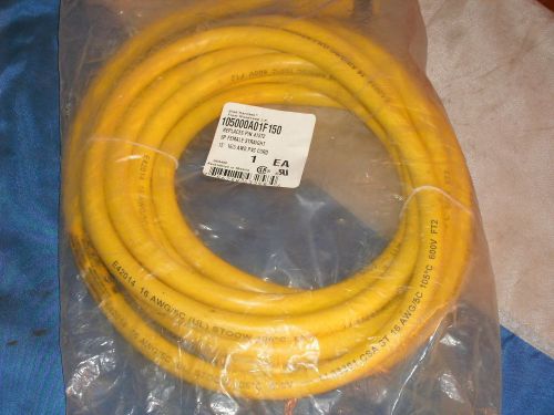 BRAD HARRISON 105000A01F150 41372 5P FEMALE STRAIGHT 15&#039; 16/5 AWG PVC CORDSET