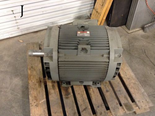 General Electric 75 HP AC Motor 5K365AL208 1770 RPM 460 VAC 2.375&#034; Shaft