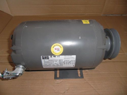 Barely used WEG 1.5 hp motor- 00158OS3ERBE56