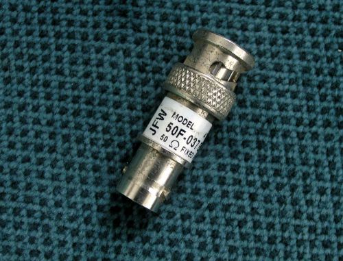 Jfw 50f-037 bnc fixed attenuator 50 ohm 37db for sale