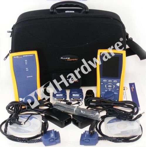 Fluke DTX-1800 Cable Analyzer DTX1800 DTX-1200 Version 2.7400 Calibration 2006