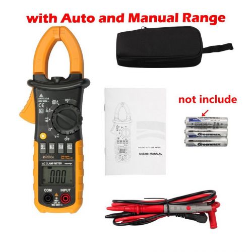 Mini pocket ms2008a digital ac clamp meter current voltage resistance tester for sale