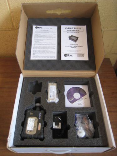 Rae systems qrae+ qrae plus pgm-2000 multi-gas monitor detector kit used for sale