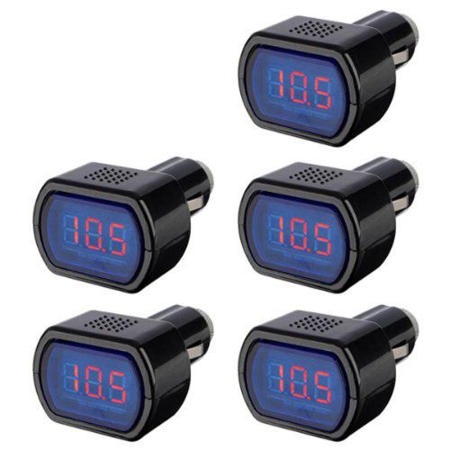 New lcd cigarette lighter voltage digital panel meter volt voltmeter monitor for sale