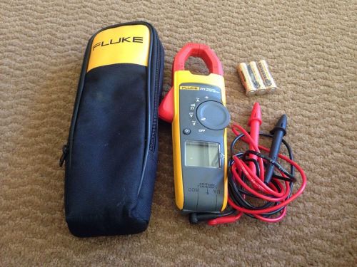 Fluke 373 True RMS AC Clamp Meter White LED Backlit Display Multimeter 600A 600V