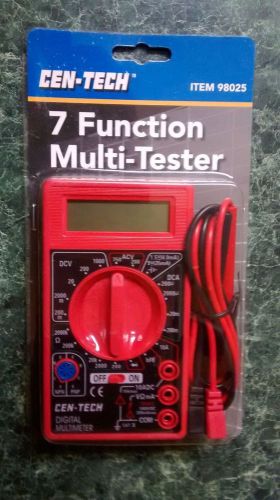 Cen-Tech 7 Function Digital Multimeter