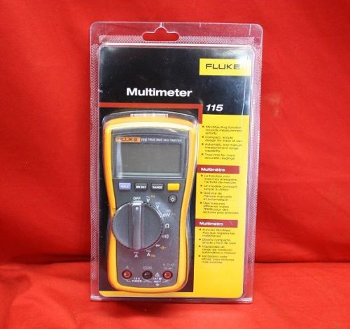 Fluke 115 Compact True-RMS Digital Multimeter NEW IN UNOPEN PACKAGE