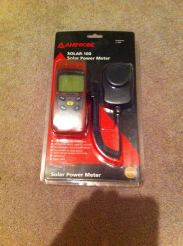 Amprobe solar-100 solar power meter