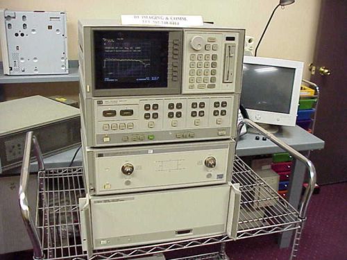 HP-8510C 40GHZ VNA NETWORK ANALYZER SYSTEM-OPTION 10