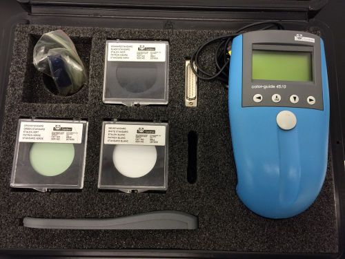 Byk gardner color-guide 45/0 spectrophotometer daniel tikusis 707-330-9227 for sale