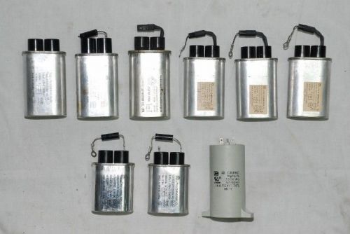 Capacitors-electronics, electrical, microwave .75uf, .91uf, .95uf, 1.0uf, 50uf for sale