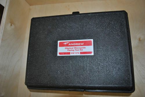 Andrew Elliptical Waveguide Flaring Tool Kit 127A TV Broadcasting