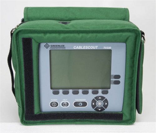 Greenlee TV220 CableScout - TDR Cable Tester for CATV