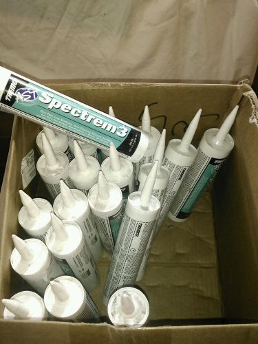 LOT OF 20 SPECTRUM 3 SILICONE SEALANT. 10.1 FL OZ PER TUBE. Exp oct of 2012