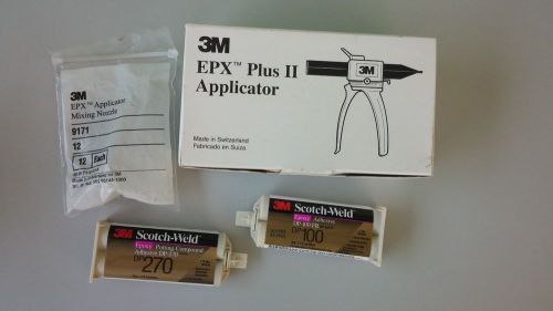 3M EPX Plus II Applicator + EPX Mixing Nozzle + Epoxy DP-270