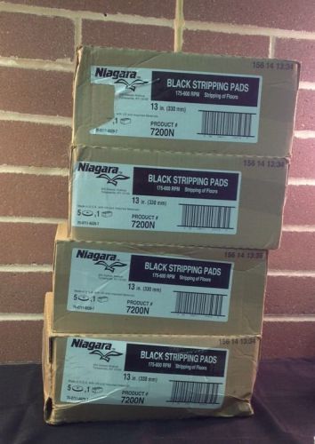 Niagara Black Stripping Pads 7200N  13&#034; * NEW * Make Offer