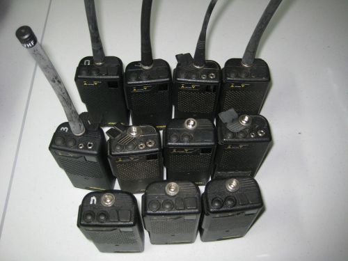 LOT OF 11 JOBCOM Mixed  TWO WAY RADIOS