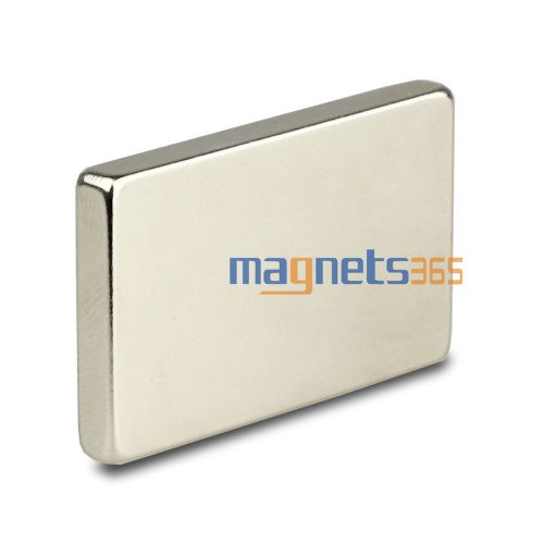 1 x N35 Super Strong Magnets Block Cuboid Rare Earth Neodymium F40 x 25 x 5mm