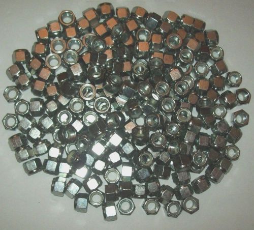 1/2-13 Nylon Insert Lock Nut Ny-Loc Nyloc Zinc Plated Qty 200