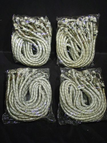 48 Bungee Shock Cords 42&#034; Long Steel Hooks Truck Trailer Tarp Bungy Tie Downs