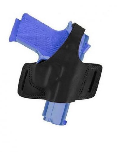 Bianchi 5 black widow belt holster rh for glock 20 21 leather bi16864 for sale