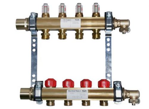 Roth manifold hk 6 port flowmeter for radiant floor heating system 2315006876 for sale