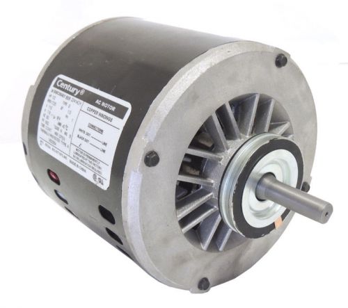 NEW Century 1/2 HP Shaft Evaporative Cooler Motor 1725 RPM CCWLE VB2054/Warranty