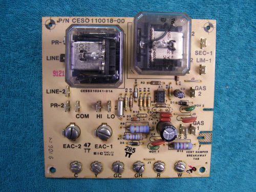 Carrier OEM Circuit Control Board  CESO110018-00 CES0110018-00