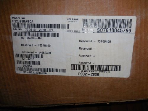 Bristol Reciprocating Compressor H22J29BABCA NEW IN BOX 2-1/2 HP 29000 BTU