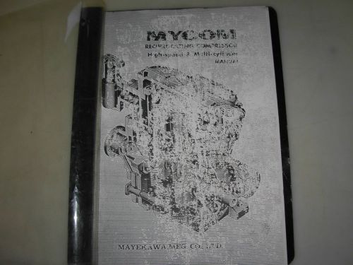 Mycom Refrigeration Compressor Parts &amp; Service Manual